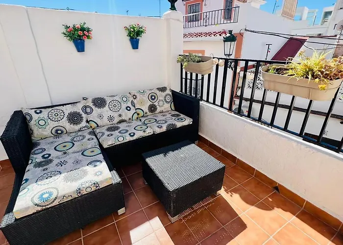 Jimena Malaga En El Centro De アパート *